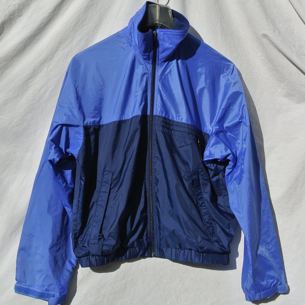 Patagonia Jacket Lined Windbreaker, Womens Small, Blue